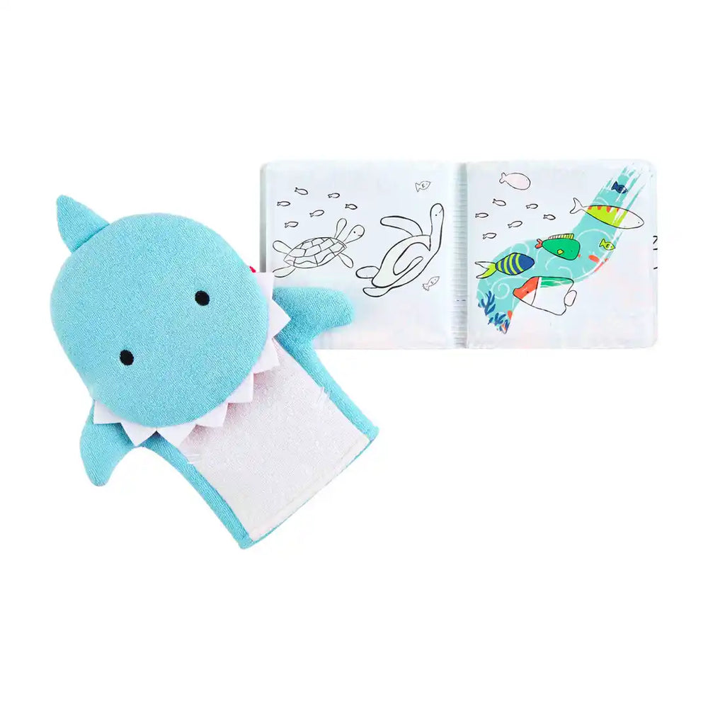 Mud Pie Shark Bath Book Set - Eden Lifestyle