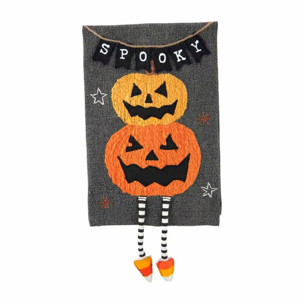 Mud  Pie Spooky Dangle Leg Towel - Eden Lifestyle