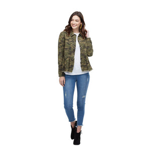 Mud Pie, Women - Outerwear,  Mud Pie Banks Jacket Green Camo