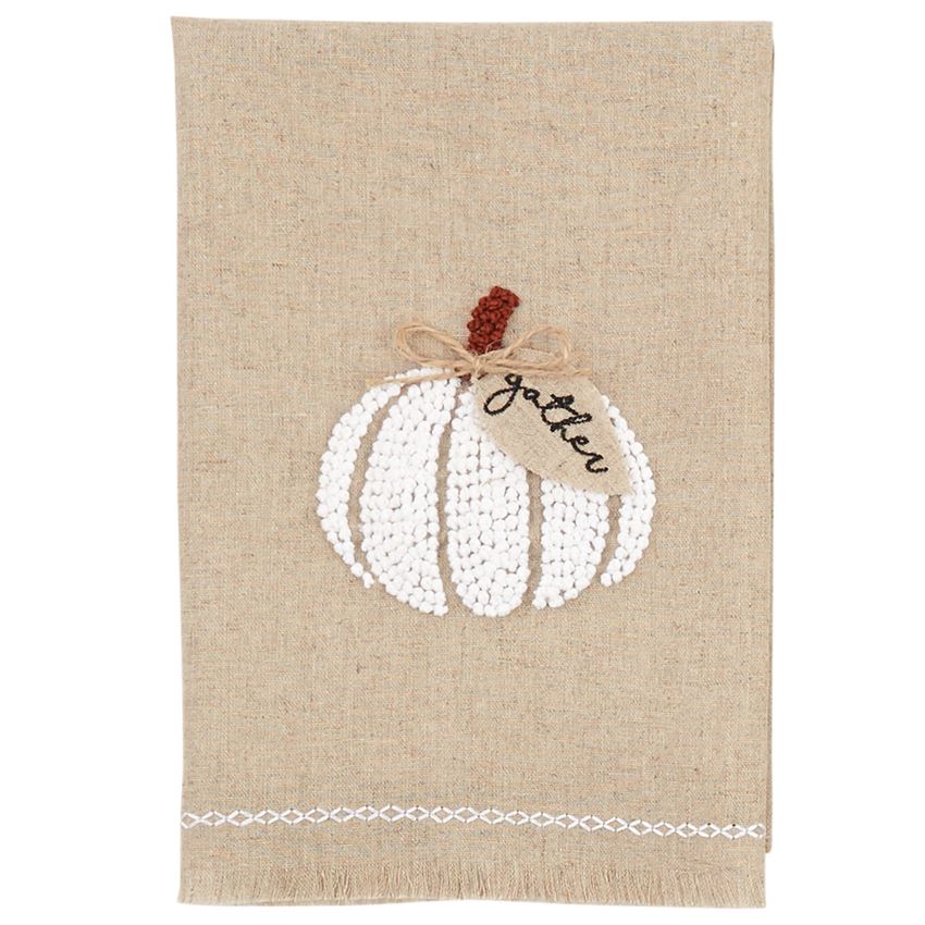 Mud Pie, Home - Serving,  Mud Pie Gather French Knot Towel