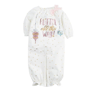 Mud Pie, Baby Girl Apparel - Rompers,  Mud Pie Glitter All The Way Gown