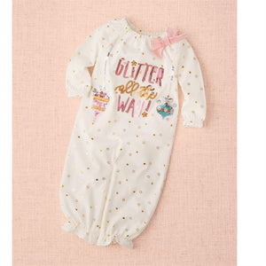 Mud Pie, Baby Girl Apparel - Rompers,  Mud Pie Glitter All The Way Gown
