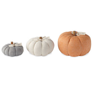 Mud Pie, Home - Decorations,  Mud Pie Stuffed Felt Wool Pumpkins