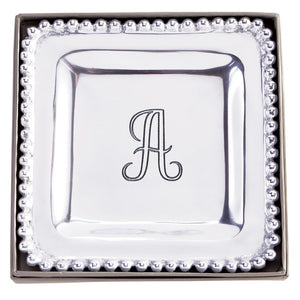 Mud Pie, Home - Decorations,  Mud Pie Metal Initial Trinket Dish