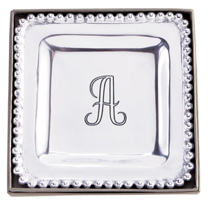 Mud Pie, Home - Decorations,  Mud Pie Metal Initial Trinket Dish