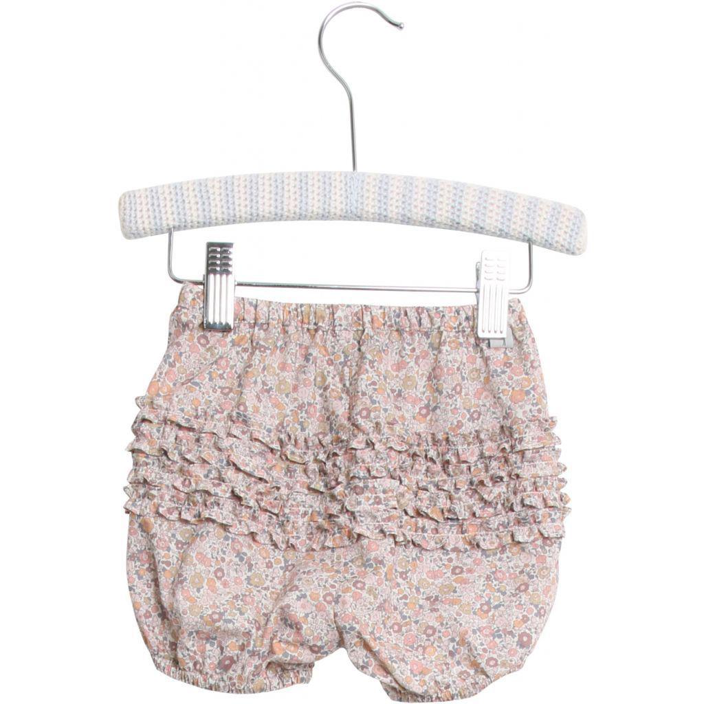 Wheat, Baby Girl Apparel - Bloomers,  Wheat Nappy Pants Ruffles - Eggshell