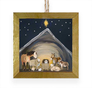 Embellished Wooden Ornament - Eden Lifestyle