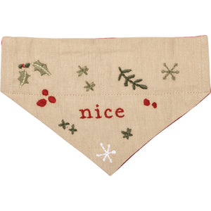 Naughty Nice Collar Bandana - Eden Lifestyle