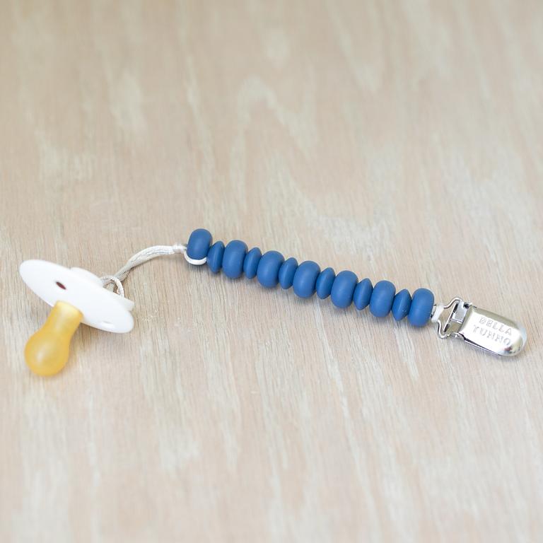Navy Pacifier Clip - Eden Lifestyle