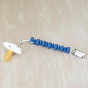 Navy Pacifier Clip - Eden Lifestyle