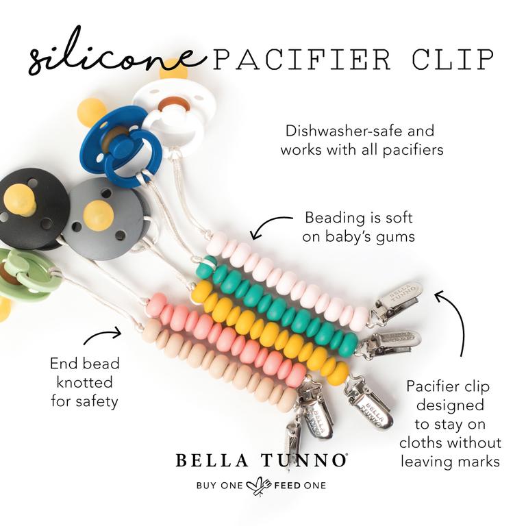 Navy Pacifier Clip - Eden Lifestyle