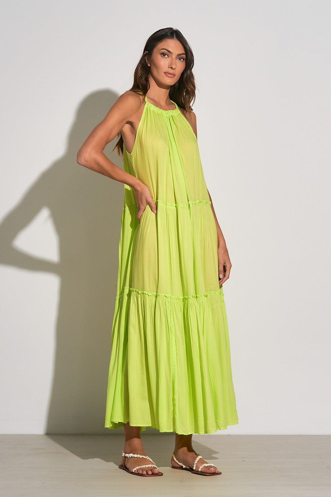 Neon Maxi Dress Medium