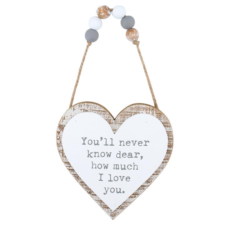 Never Know Heart with Beads - Eden Lifestyle