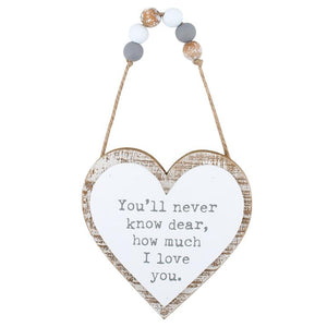 Never Know Heart with Beads - Eden Lifestyle
