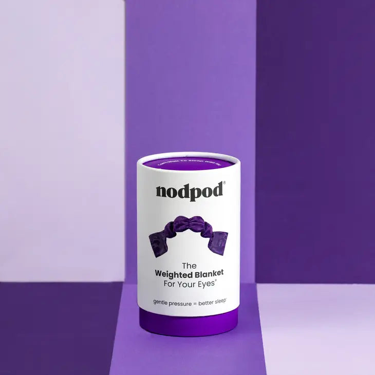 Nodpod® Blush Amethyst Weighted Sleep Mask - Eden Lifestyle