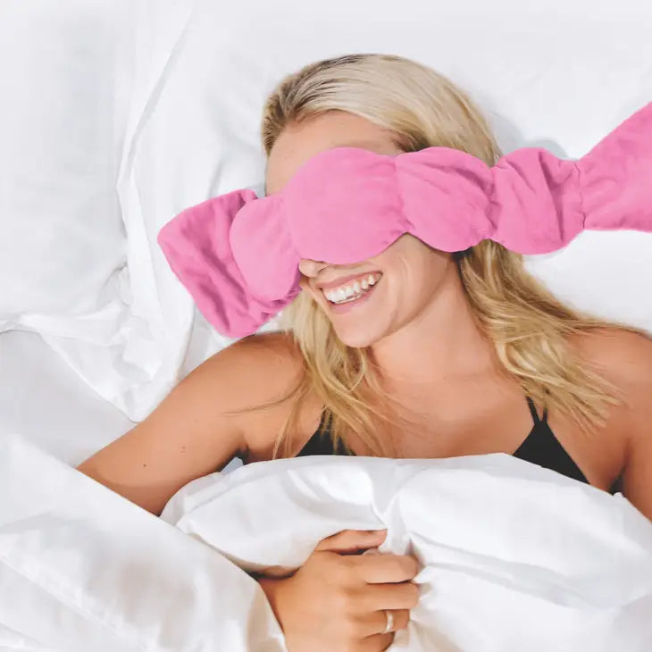 Nodpod® Blush Flamingo Weighted Sleep Mask - Eden Lifestyle
