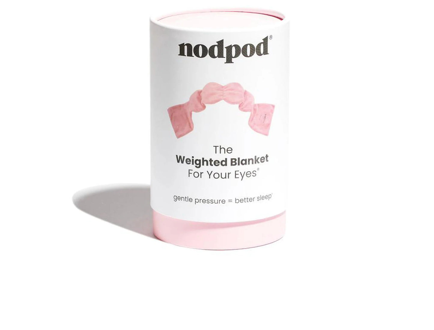 Nodpod® Blush Pink Weighted Sleep Mask - Eden Lifestyle