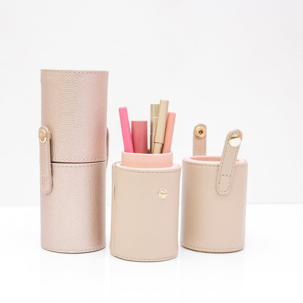 Rose Gold Mini Makeup Travel Bag - Eden Lifestyle