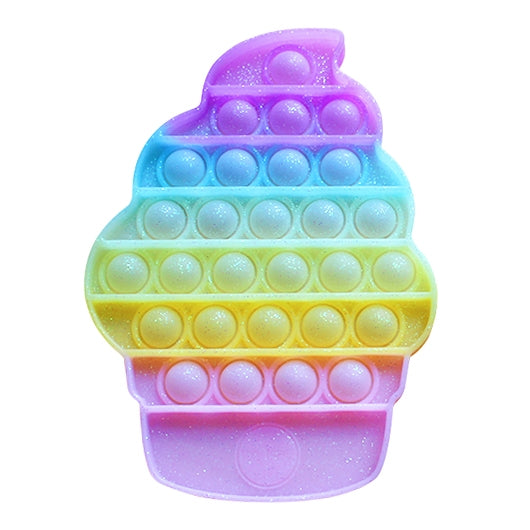 OMG Pop Fidgety - Glitter Ice Cream Cone - Eden Lifestyle