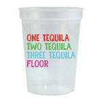 One Tequila Two Tequila Cheeky Fiesta Stadium Cup - Set of 6 - Eden Lifestyle