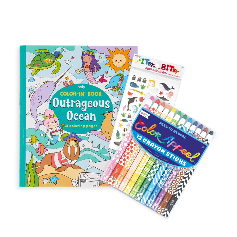 Outrageous Ocean Appeel Coloring Pack - Eden Lifestyle