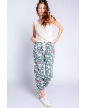 PJ Salvage Love in Camo Banded Pant - Eden Lifestyle