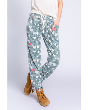 PJ Salvage Love in Camo Banded Pant - Eden Lifestyle