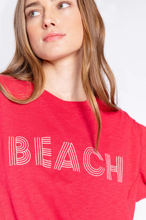 PJ Salvage Rocket Beach Short Sleeve Top - Eden Lifestyle