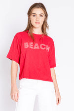 PJ Salvage Rocket Beach Short Sleeve Top - Eden Lifestyle