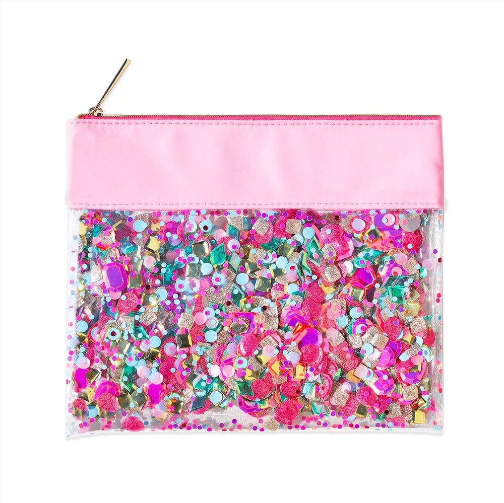 Be  Gem Confetti Everything Pouch - Eden Lifestyle