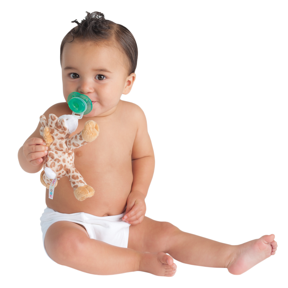 Paci-Plushies Buddies – Georgie Giraffe - Eden Lifestyle