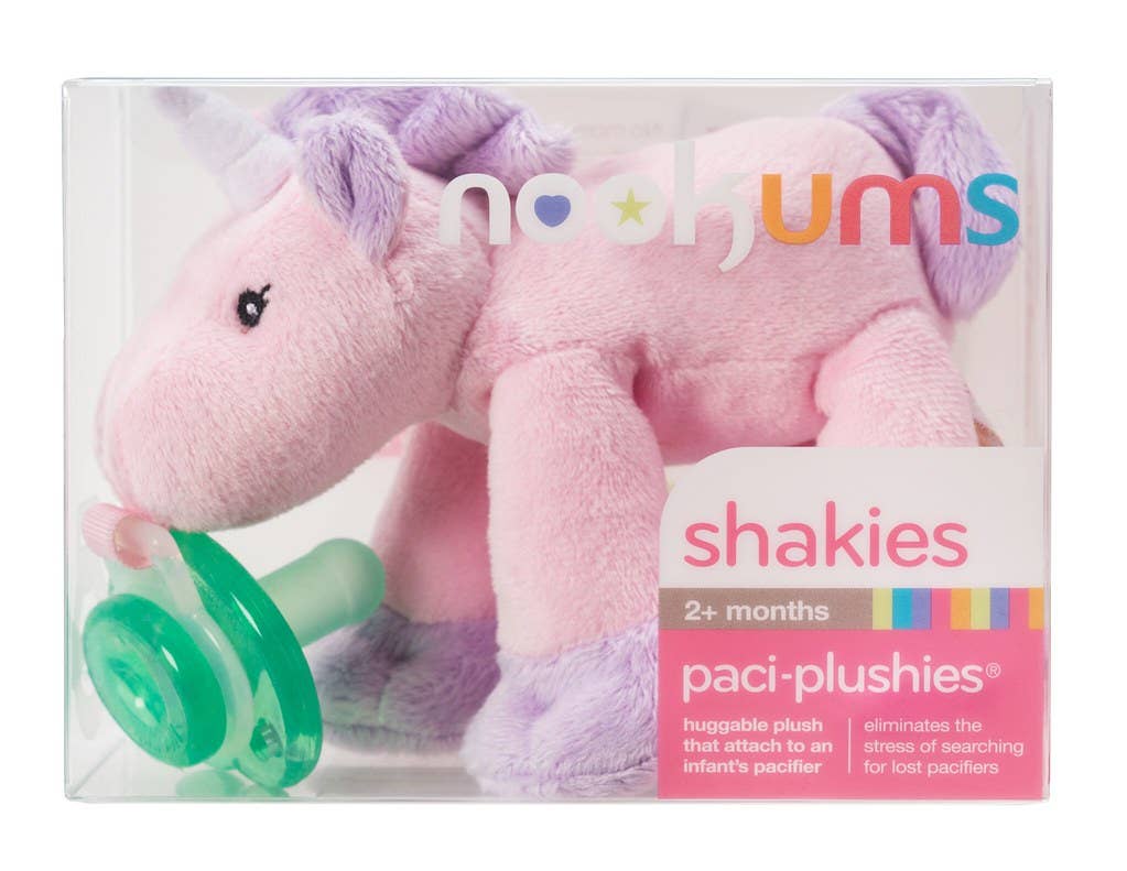 Paci-Plushies Shakies – Unity Unicorn - Eden Lifestyle