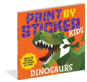 Paint By Sticker Dinosaurs Book - Eden Lifestyle