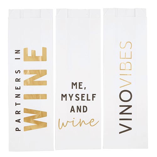 Paper Wine Bags - Wine Assortment - Eden Lifestyle