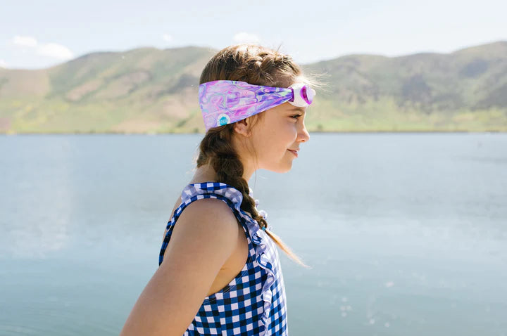 Pastel Swirl Fabric Goggles - Eden Lifestyle