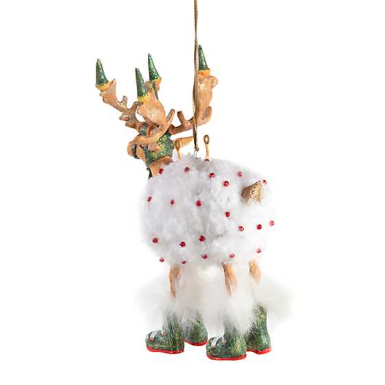Patience Brewster Dash Away Blitzen Reindeer Ornament - Eden Lifestyle