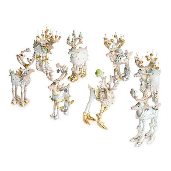 Patience Brewster Moonbeam Reindeer Mini Ornaments Set - Eden Lifestyle