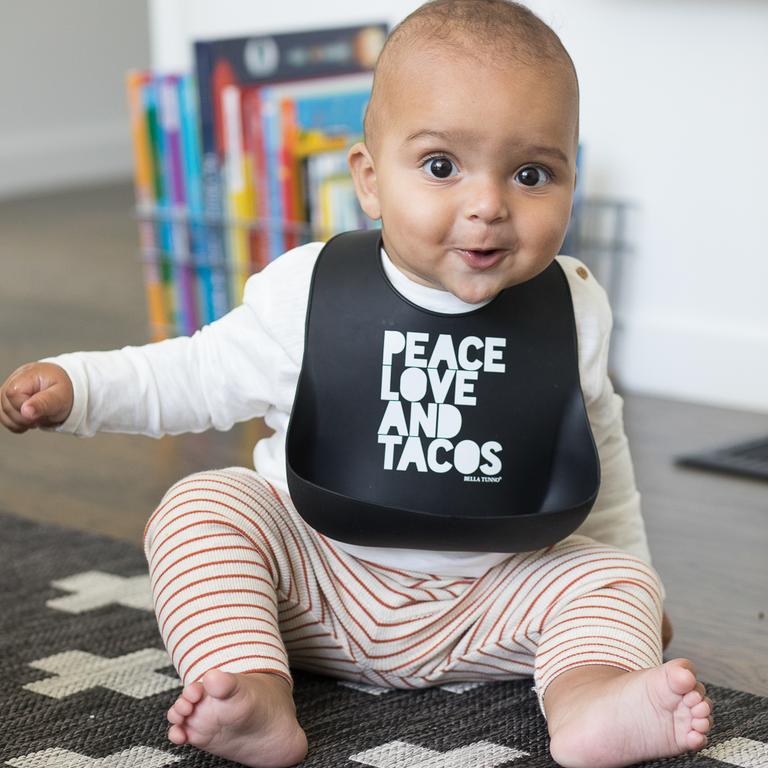 Peace Love Tacos Wonder Bib - Eden Lifestyle