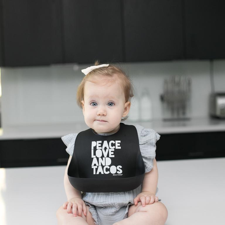 Peace Love Tacos Wonder Bib - Eden Lifestyle