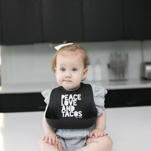 Peace Love Tacos Wonder Bib - Eden Lifestyle