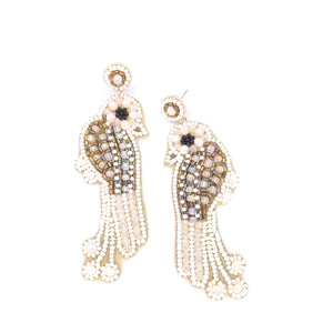 Eden Lifestyle, Accessories - Jewelry,  Pearl Bird Earring