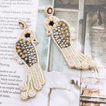Eden Lifestyle, Accessories - Jewelry,  Pearl Bird Earring