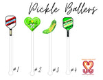 Pickle Ball Swizzle Stir Sticks - Eden Lifestyle