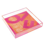 Pieces of Me Lucite Tray - Love - Eden Lifestyle