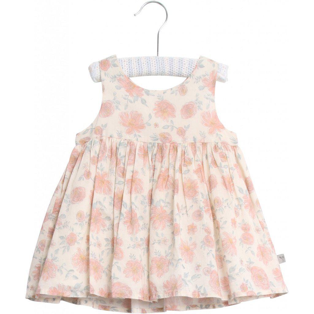 Wheat, Baby Girl Apparel - Dresses,  Wheat Pinafore Wrinkes Ivory