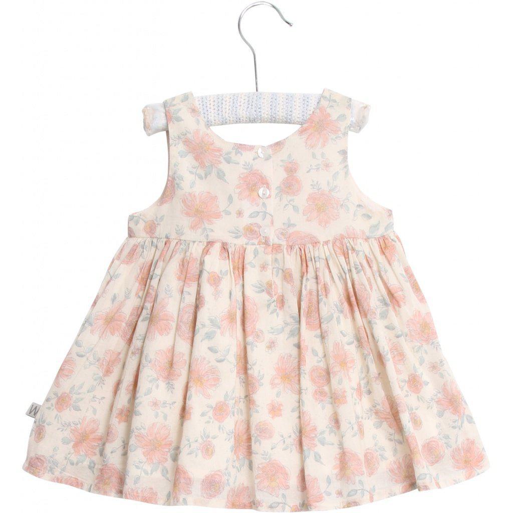 Wheat, Baby Girl Apparel - Dresses,  Wheat Pinafore Wrinkes Ivory