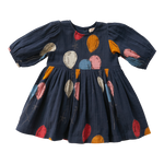 Pink Chicken Brooke Dress Blues Balloons - Eden Lifestyle
