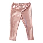 Pink Chicken Lame Legging Dusty Pink - Eden Lifestyle