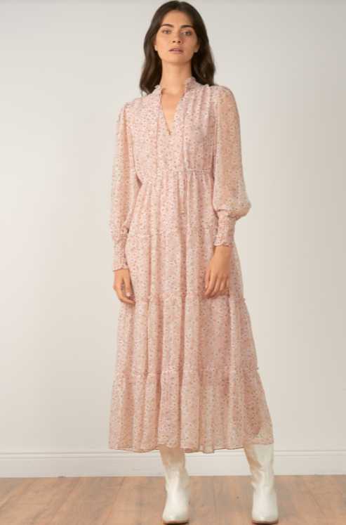 Pink Fleur Dress - Eden Lifestyle