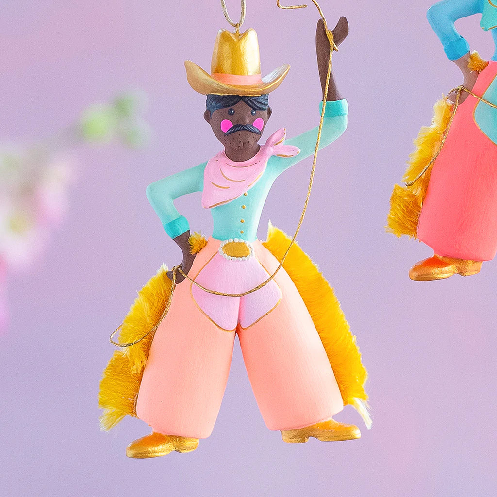 Pinky Pete Cowboy Ornament - Eden Lifestyle